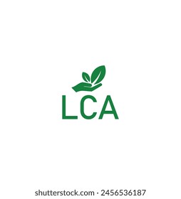 life cycle assessment sign on white background