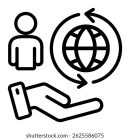 Elemento Ícone Do Ciclo De Vida Do Projeto