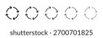 Life cycle icon Vector Art Illustration