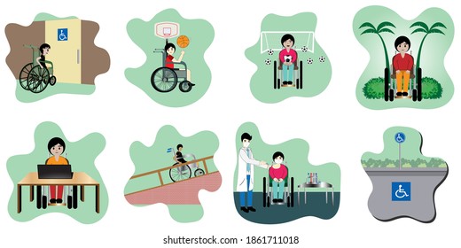 La vida de la colección de discapacitados