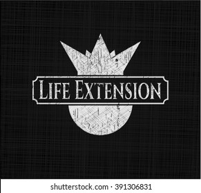 Life Extension chalk emblem