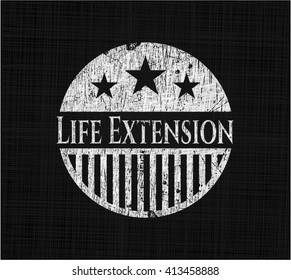 Life Extension chalk emblem