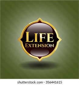 Life Extension golden badge
