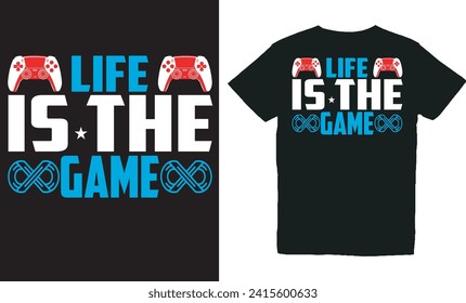 life is the game.with patches for t-shirts and other uses