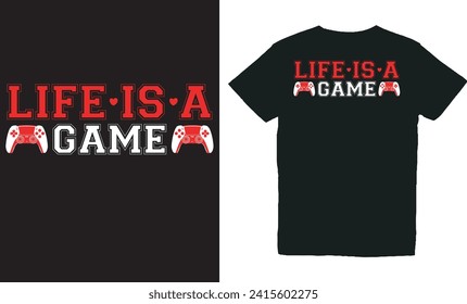 life is a game.with patches for t-shirts and other uses