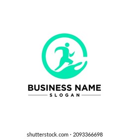 Logo-Vektorgrafiken und Stockbilder für Lebenswachstum