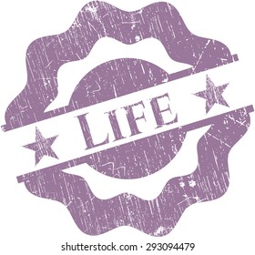 Life grunge seal