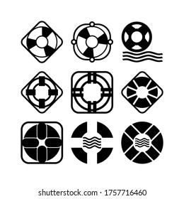 life guard icon or logo isolated sign symbol vector illustration - Collection of high quality black style vector icons
