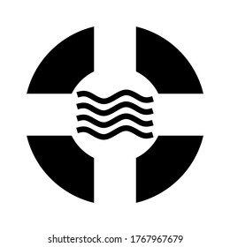 life guard icon or logo isolated sign symbol vector illustration - high quality black style vector icons
