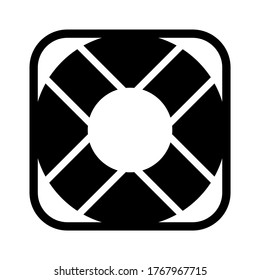 life guard icon or logo isolated sign symbol vector illustration - high quality black style vector icons
