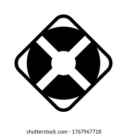 life guard icon or logo isolated sign symbol vector illustration - high quality black style vector icons

