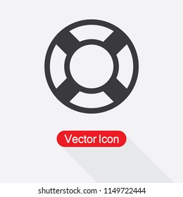 Life Guard Icon Vector Illustration Eps10