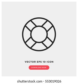 Life guard vector icon