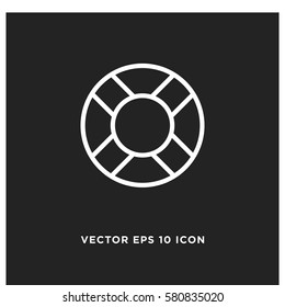 Life guard vector icon
