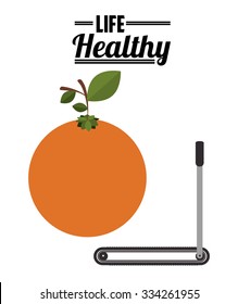 life healthy design, vector illustration eps10 graphic 