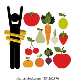 life healthy design, vector illustration eps10 graphic 