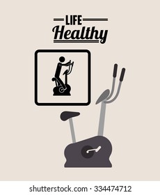 life healthy design, vector illustration eps10 graphic 