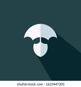 life insurance flat vector icon - ui icon vector