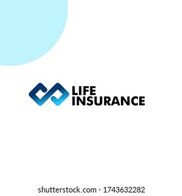 life insurance logo icon for health business company, good use for health and medical assets symbol