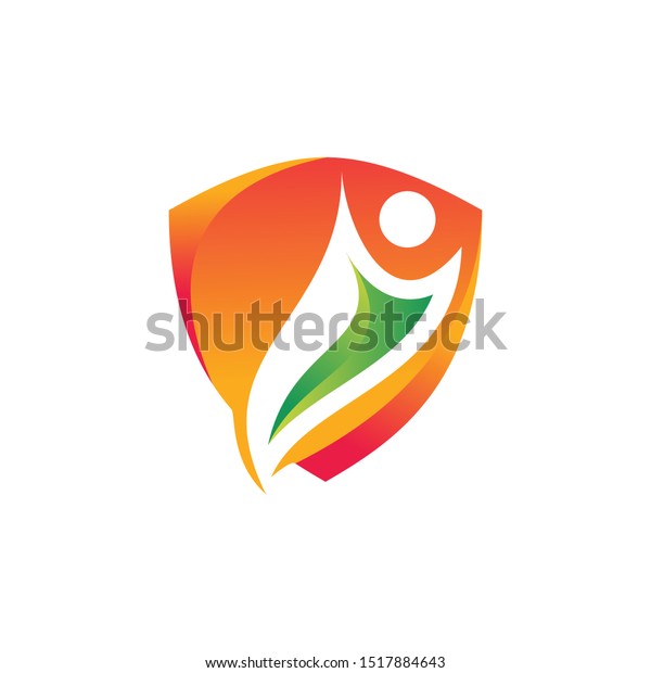 Life
Insurance, people shield icon. Vector flat style illustration
Abstract business security Agency logo
template.