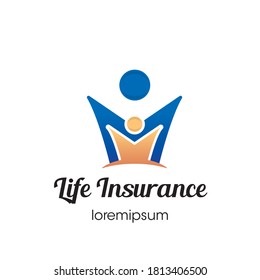 Life Insurancelogo or symbol template design