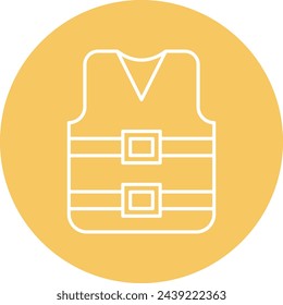 life Jacket Icon Design For Personal And Commercial Use.