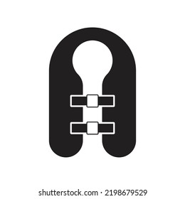 Life jacket icon design. Life vest icon. can be used for web, mobile, ui. vector illustration.