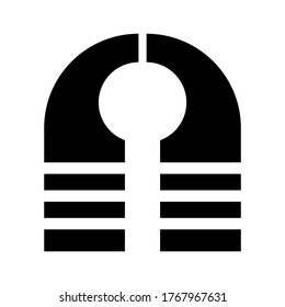 life jacket  icon or logo isolated sign symbol vector illustration - high quality black style vector icons
