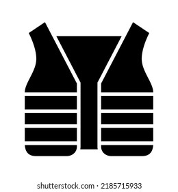 life jacket icon or logo isolated sign symbol vector illustration - high quality black style vector icons
