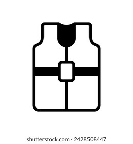 Life Jacket Symbol Vektor-Vorlage Sammlung