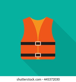 Life Jacket Icon - Vector