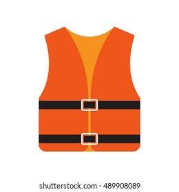 Life jacket icon - Vector