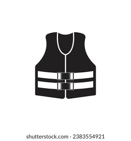 Life Jacket Icon Vector Design.