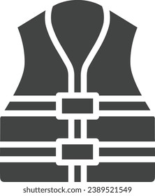 Life Jacket icon vector image. Suitable for mobile application web application and print media.