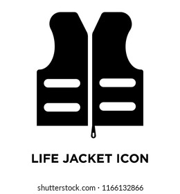 Life jacket icon vector isolated on white background, Life jacket transparent sign