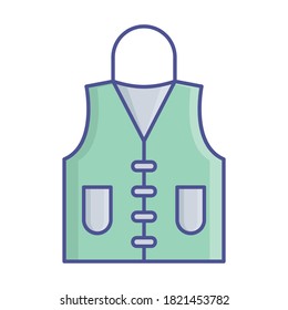 
Life jacket for safety  Vector Icon which can easily modify or edit

