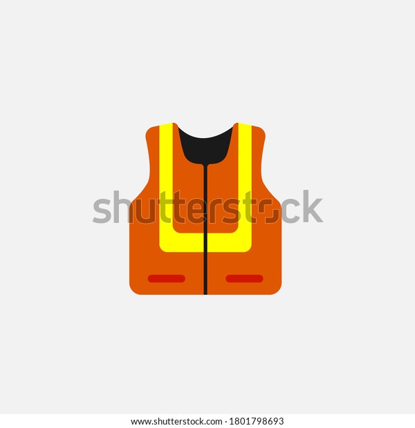 Life jacket vector\
isolated illustration