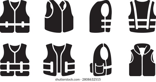 Life jackets and personal flotation device safety vests
