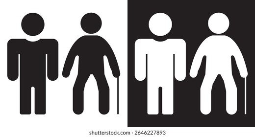  Life journey icon . vector illustration. EPS 10 AI