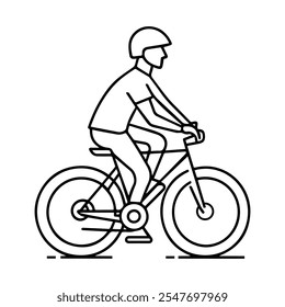 Life in Line Art Fahrrad Chroniken