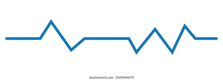 Life line icon. Art design health medical heartbeat pulse. 