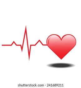 Life Line. Normal Sinus Rhythm. Heart