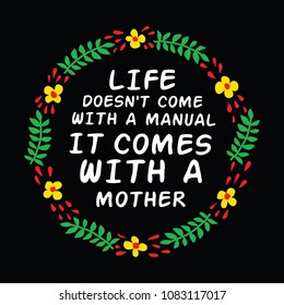 Life not come with a manual
