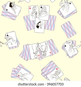 From the Life of playing cards
