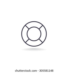 Life preserver icon