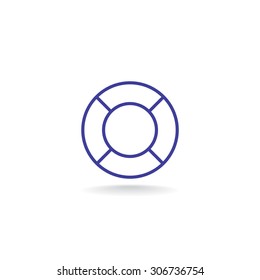 Life preserver icon