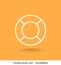Life preserver icon