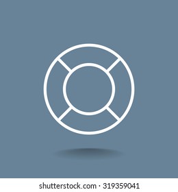 Life preserver icon