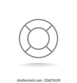 Life preserver icon