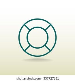 Life preserver icon